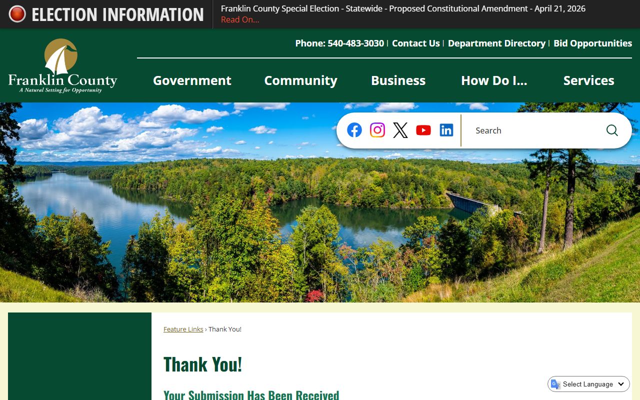 Franklin County Booking Reports Sheriff's Office website