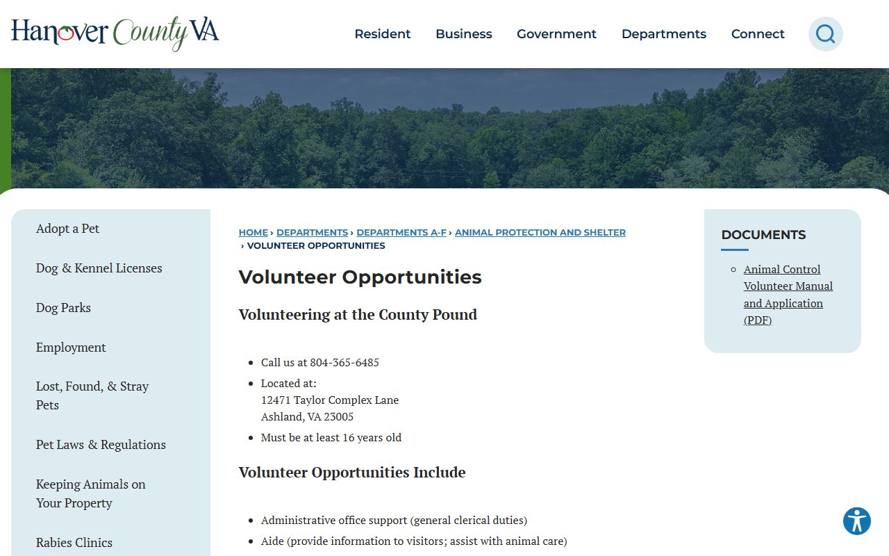 Hanover County Booking Reports source page for Hanover County Circuit Court