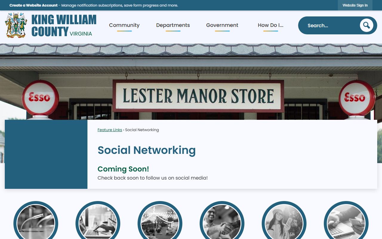 King William County Sheriff's Office page for booking reports