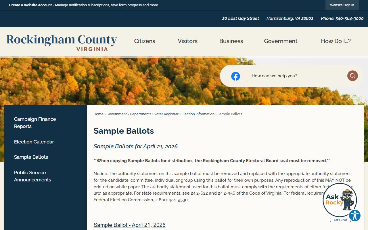 Rockingham County Booking Reports circuit court page